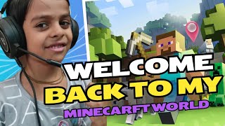 WELCOME BACK TO MY BEAUTIFUL WORLD | MINECRAFT BUILD DORAEMON HOUSE | PART 2 | BUYING DORAEMON HOUSE