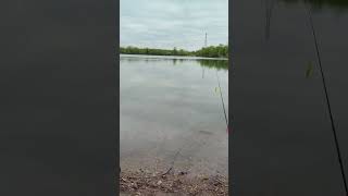 Enjoying a perfect day fishing.