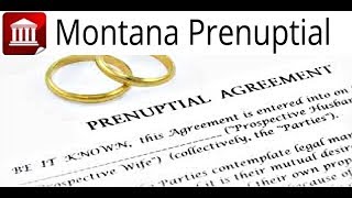 Montana Prenuptial Agreement