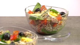 Recette Salade niçoise au Quinoa Gourmand - TIPIAK