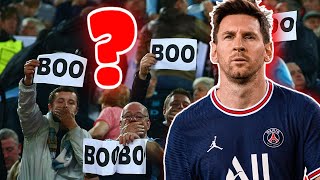 The reason why Lionel Messi was booed by some PSG fans during match against Stade Rennes