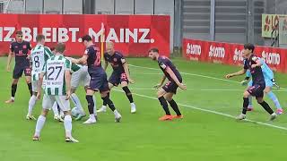 MAINZ 05 vs. PREUßEN  MÜNSTER - Kampf im Strafraum