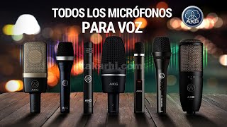 MICRÓFONOS AKG PARA VOZ 🇵🇪  (Dinámicos y Condensadores) + UNBOXING  AKG P3S Venta en Perú (C5, P120)