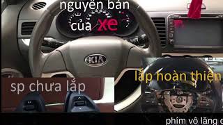 độ phím vô lăng cho xe kia morning 2010-2021, ĐỘ PHÍM VÔ LĂNG Ô TÔ / AUTO Phúc An