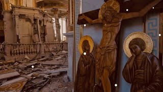 💠Ataque aéreo da Rússia à cidade Ucraniana destrói Catedral em Odessa na madrugada de 23/07😭💠