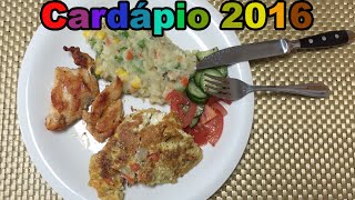 Cardápio 2016