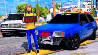 ОПЕРСКАЯ ЕЗДА В GTA 5 - ОПЕРСКОЕ ТАКСИ НА ВОСЬМЕРКЕ! СУЕТА ПО ГОРОДУ С ПАССАЖИРАМИ НА ВАЗЕ! 🌊ВОТЕР