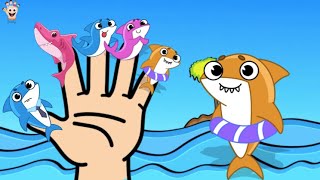 Shark Finger Family Song | Baby Shark Finger Family Nursery Rhyme for Kids