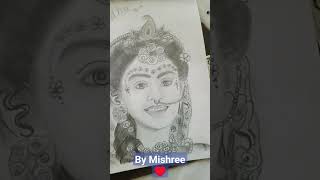 Radha drawing