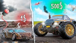 1$ VS 500$ РАДИОУПРАВЛЯЕМЫЕ ИГРУШКИ !)