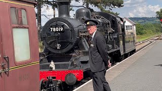 A day on the Gloucestershire & Warwickshire Railway (Part 1) Broadway to Toddington (16th Aug 2023)