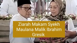 Cak Imin Ziarah Makam Syekh Maulana Malik Ibrahim Gresik