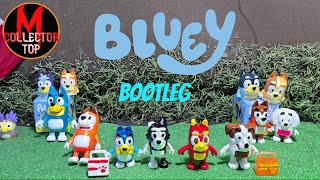 Figuras Bootleg de los Personajes de la Serie de Bluey