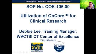 Clinical Trials Center of Excellence SOP Training 2