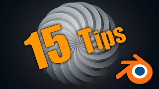 15 tips de modelado - Blender