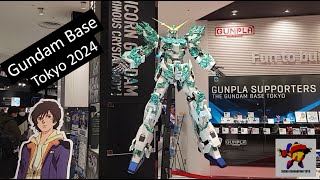 GUNDAM BASE TOKYO Tour + Transforming Life-size UNICORN GUNDAM VLOG