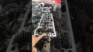 Toyota Corolla camshaft installation