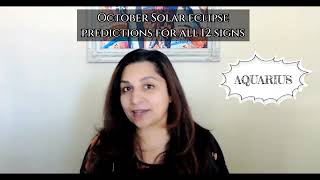 Sign By Sign Predictions - October Solar Eclipse