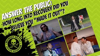 Answer The Public: How Long Into Recovery Did You Believe You Made It Out?