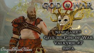 God of War 2018: Valkyrie Boss Fights # 7 Rota (New Game+, Give me God of War)