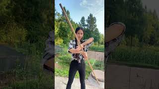 Kungfu china master 2/Hướng dẫn múa gậy#霞光腊月