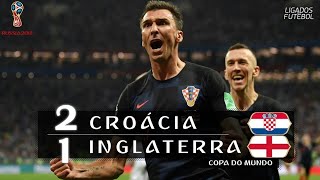 Croácia 2 x 1 Inglaterra - Melhores Momentos (HD 720p) Copa do mundo 2018.