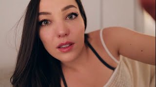 ASMR - Wife Comforts You After a Hard Day at Work (wife role play + layered brushing sound)