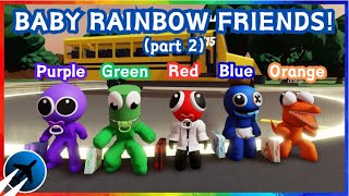 Chapter 1 BABY RAINBOW FRIENDS (Part 2) Play Rainbow Friends! Roblox RF