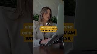 POV: algoritmo me conecte com pessoas que amam estudar finanças. #shorts