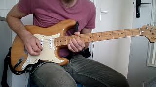 Eric Clapton - While my guitar gently weeps - guitar solo cover