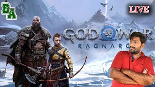 God of war ragnorok ValHalla  live in Telugu gamer Bharath adda