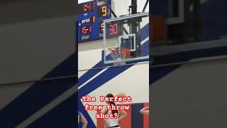 The perfect free throw shot?!  Oxford Academy Patriots #youtube #tahitianthunder #basketball #shorts