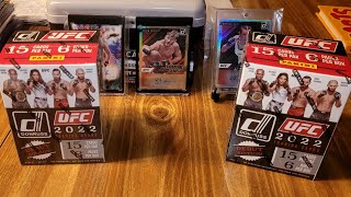 (2) Box Rip Donruss UFC 2022 Debut!!! Some Nice Color. Amazingly Fun Rip...