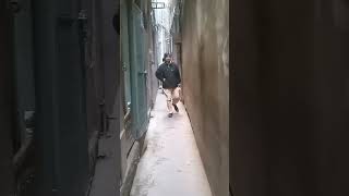 Life Inside the world's Narrowest Streets #pakistan #shorts #youtubeshorts