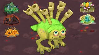 Reedling - All Monster Sounds & Animations (My Singing Monsters)