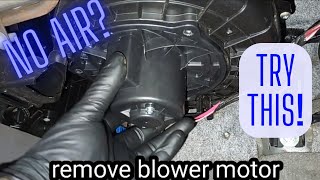 blower motor replacement on a Hyundai 2.7  diagnosing / testing