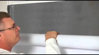 How To Apply Perforated Window Film - Inside Window Application of Contra Vision® Performance™