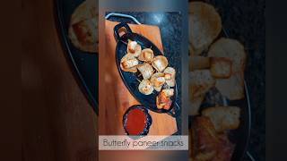 Butterfly paneer snacks recipe. #recipe #foodrecipefoodrecipe .           Please comment and share