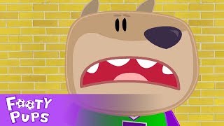 Footy Pups - The Huge Hippos! | Football for Kids