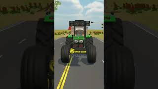 "Next-Level Tractor Stunt in Indian vehicle driving simulator 3D!" 🔥🎮🚜 #viral #trand #shorts #game