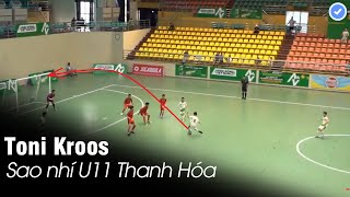 U11 Thanh Hóa dạy U11 Hải Dương bài học thế nào là lối chơi đồng đội - đỉnh cao phối hợp là đây