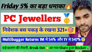 Pc jeweller stock news today🪙pc jewellers share latest news today🔥pc jewellers stock latest news