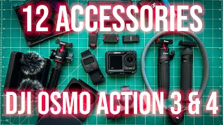 12 Must Have Accessories for DJI Osmo Action 3 & 4