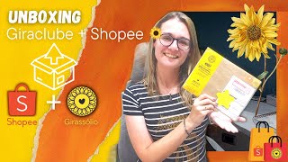 Unboxing Giraclube dezembro 2022 + Shopee