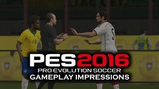 PES 2016 - PS4 Gameplay Impressions