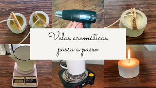 COMO FAZER VELAS AROMÁTICAS | Passo a passo