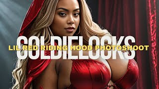 4k AI Lookbook -Lil Red Riding Hood Photoshoot