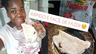 COMO EU FAÇO A TAPIOCA COM QUEIJO