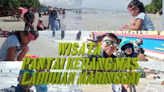 WISATA PANTAI KERANG MAS LABUHAN MARINGGAI