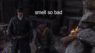 Dutch Fart in Front of Hosea | RDR2